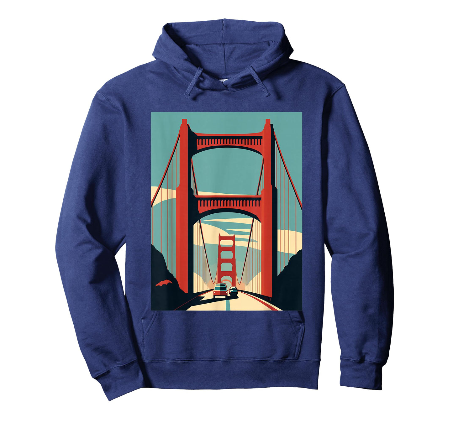 Golden Gate Bridge - San Francisco - Retro Design - Classic T-Shirt