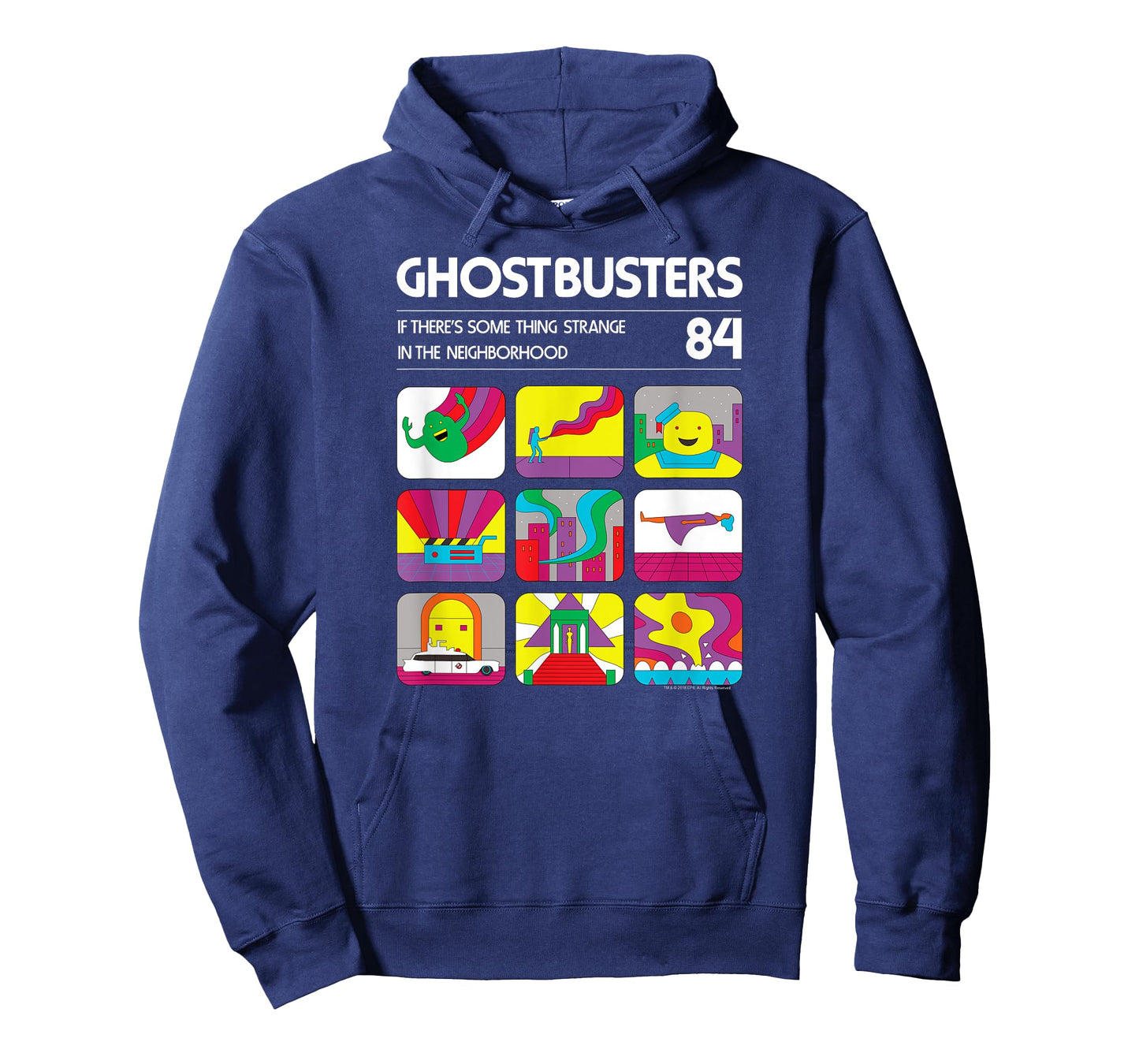 Ghostbusters Retro Video Game Graphics Vintage Movie T-Shirt