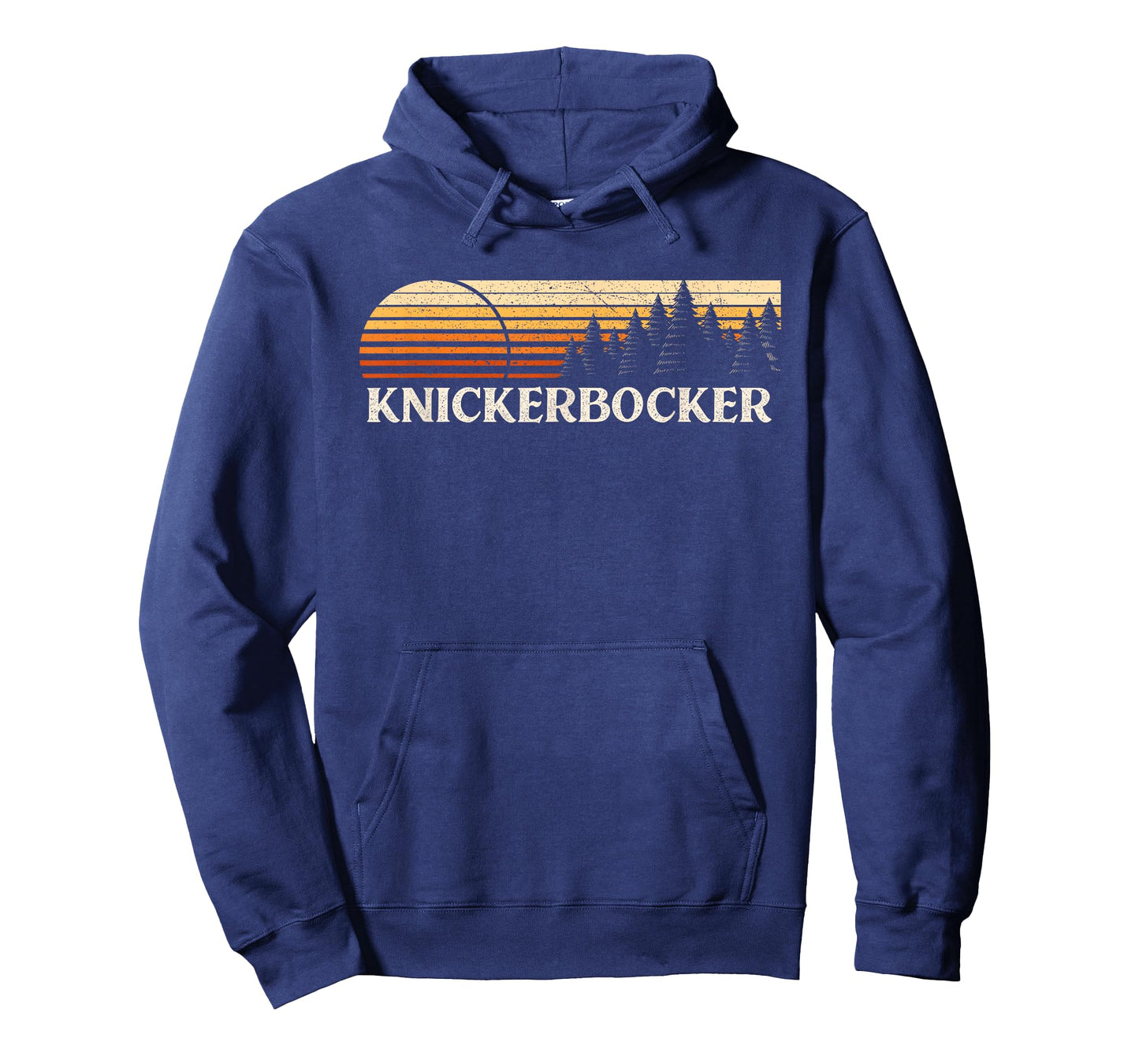 Knickerbocker, TX Vintage Evergreen Sunset Eighties Retro T-Shirt