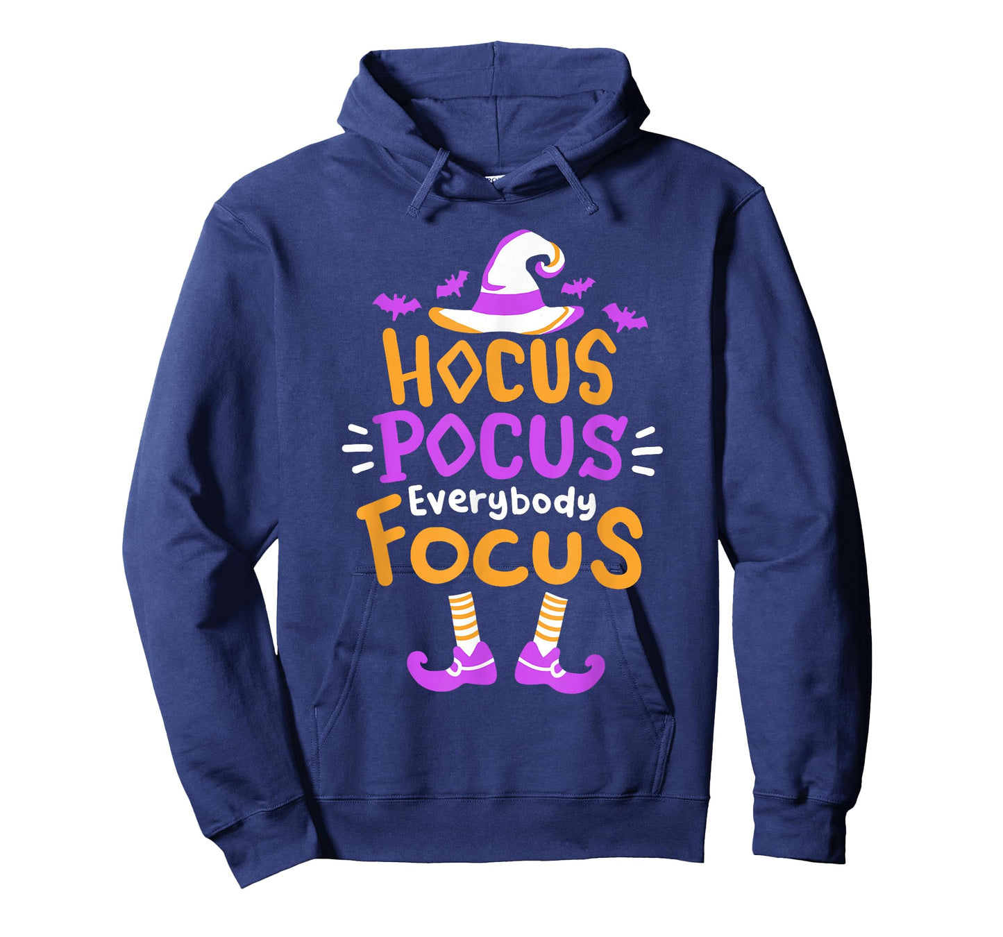 Hocus Pocus Everybody Focus Funny Halloween Costume Teachers T-Shirt