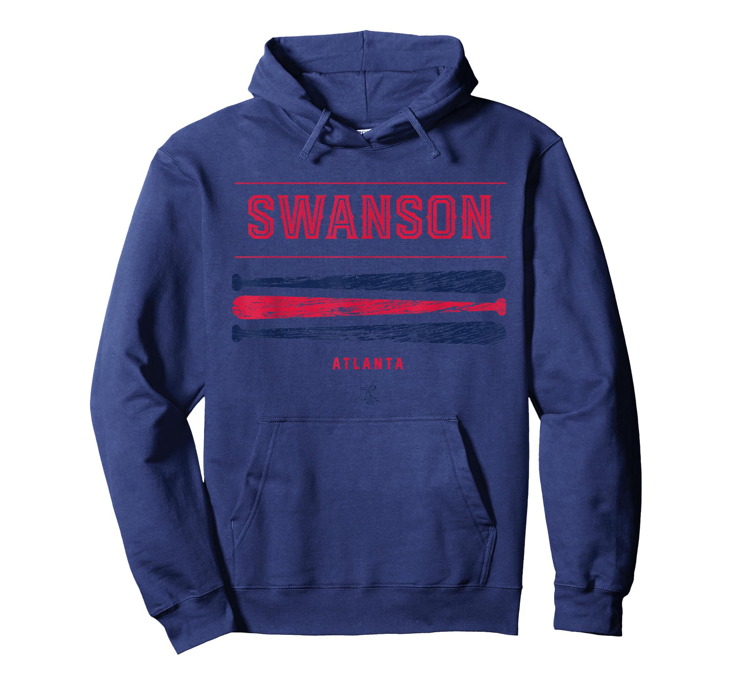 Dansby Swanson Vintage Baseball Bat Gameday T-Shirt