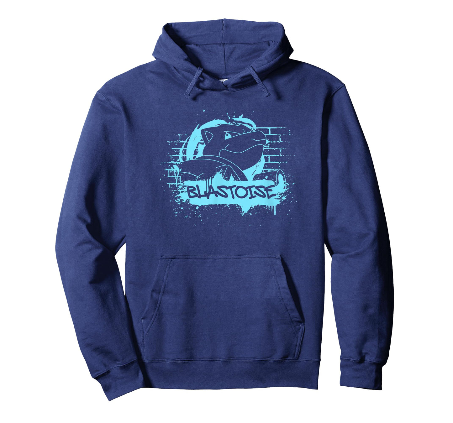 Pokémon Blastoise Blue Street Art Graffiti Logo T-Shirt