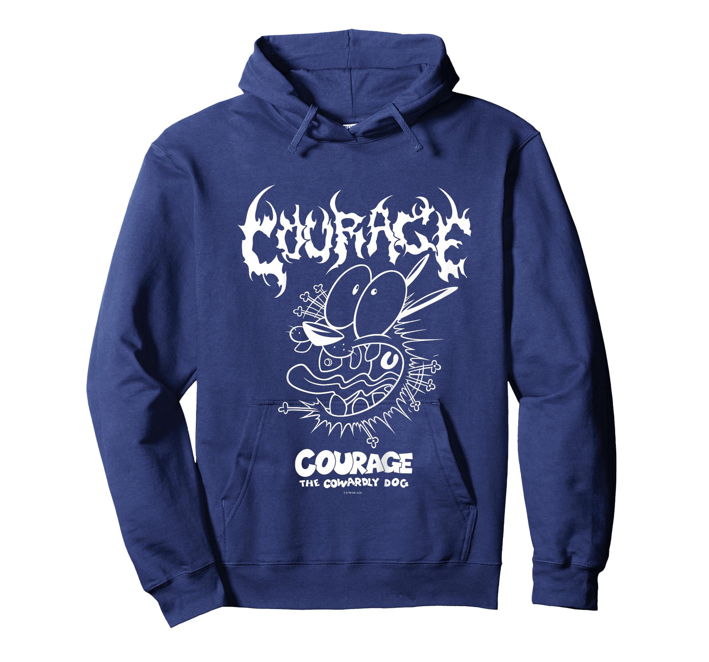 Kids Courage the Cowardly Dog Extreme Metal T-Shirt