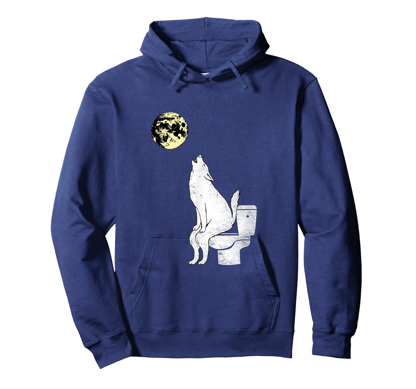 Wolf on The Toilet Gift T-Shirt