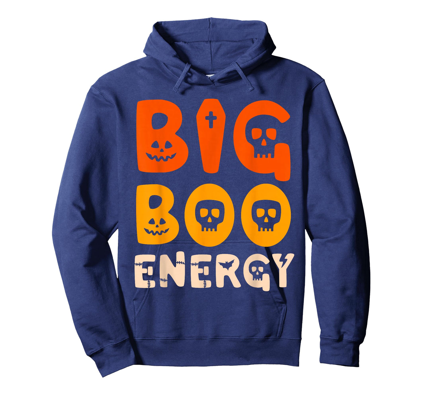 Big Boo Energy Halloween Ghost Shirt For Women Funny Costume T-Shirt