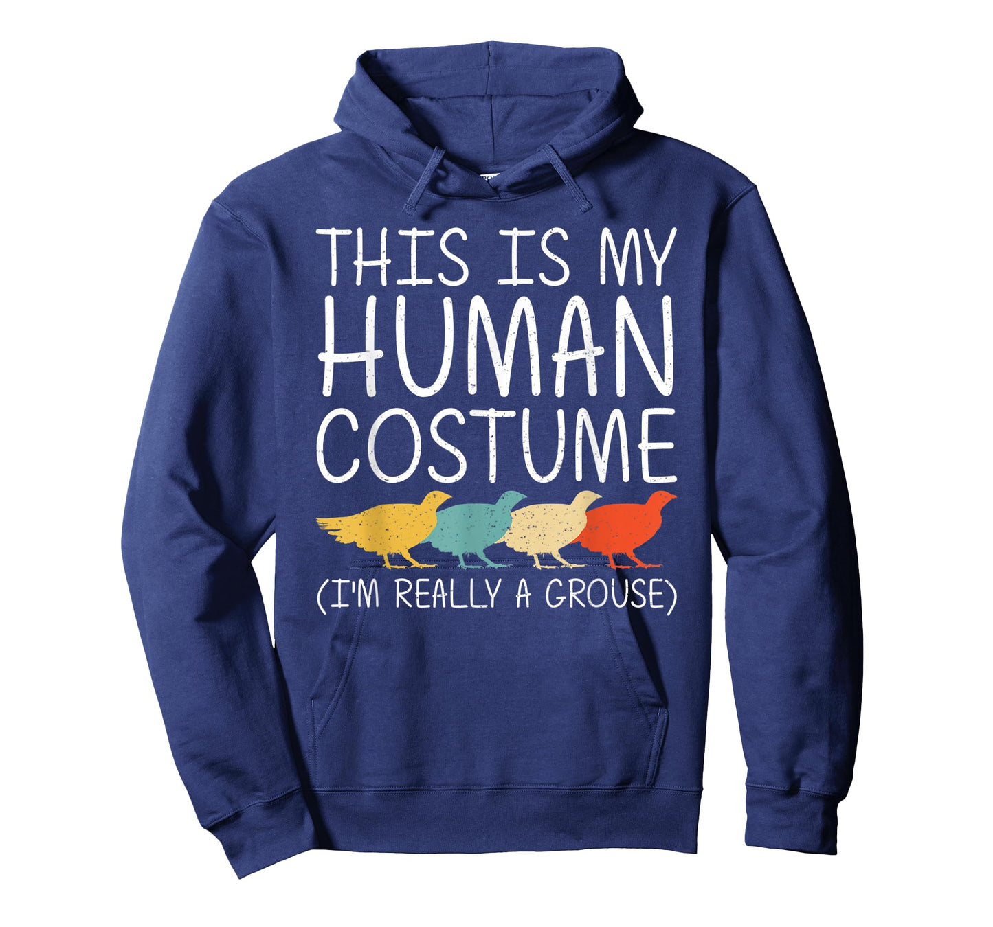 Grouse Halloween Human Costume Game bird Fowl Easy DIY Gift T-Shirt