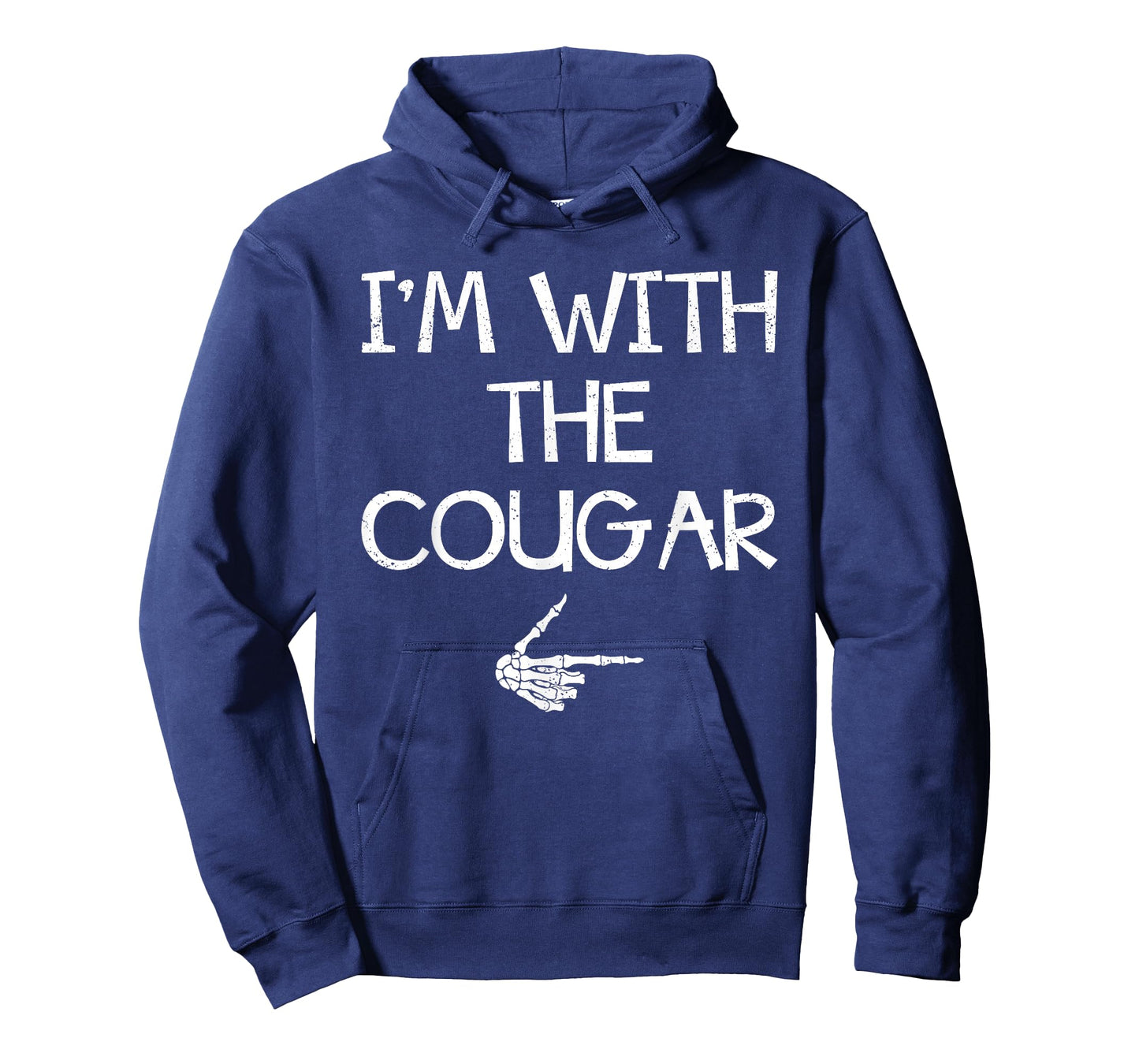 I'm With The Cougar Funny Halloween Costume Couples Matching T-Shirt
