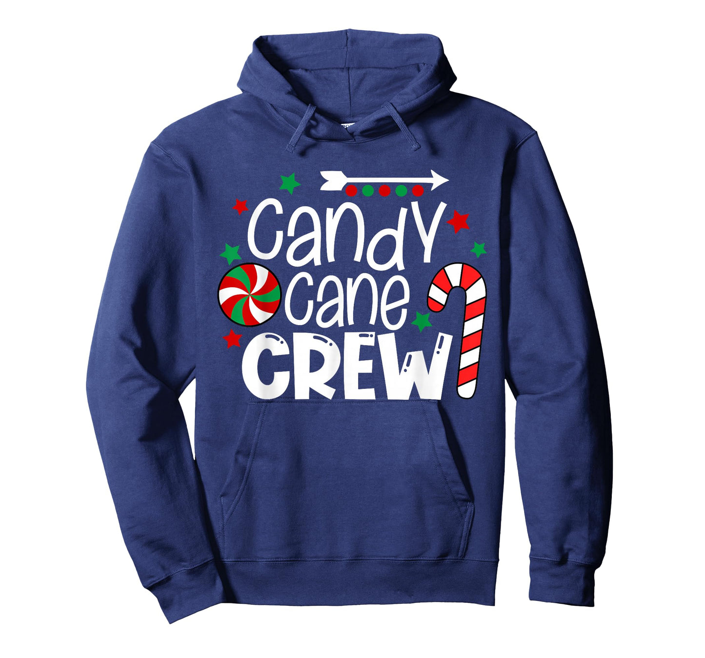 Candy Cane Crew Christmas Xmas Love Candy Boys Girls Kids T-Shirt