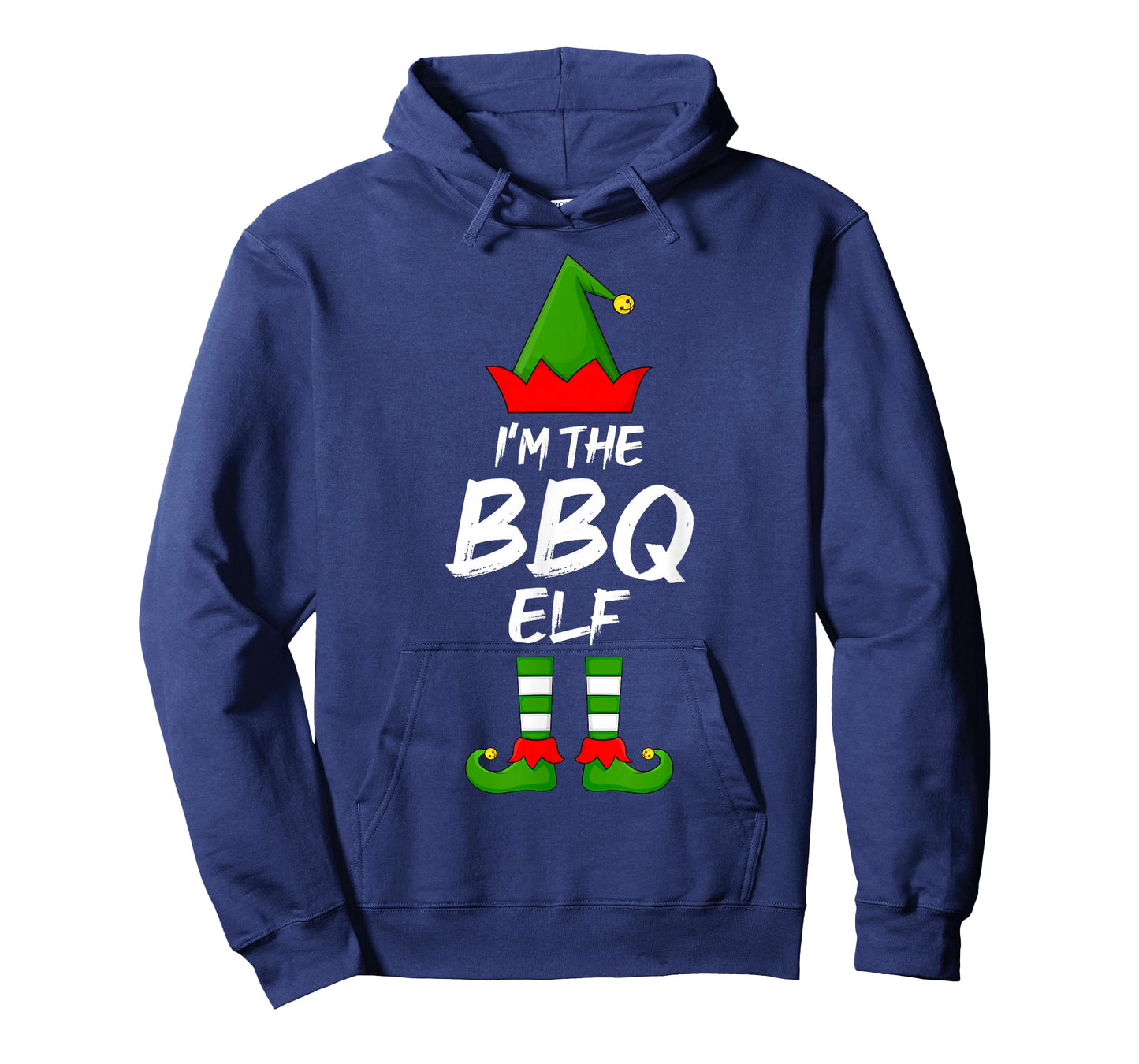 I'm The BBQ Elf Funny Matching Family Elf Christmas T-Shirt