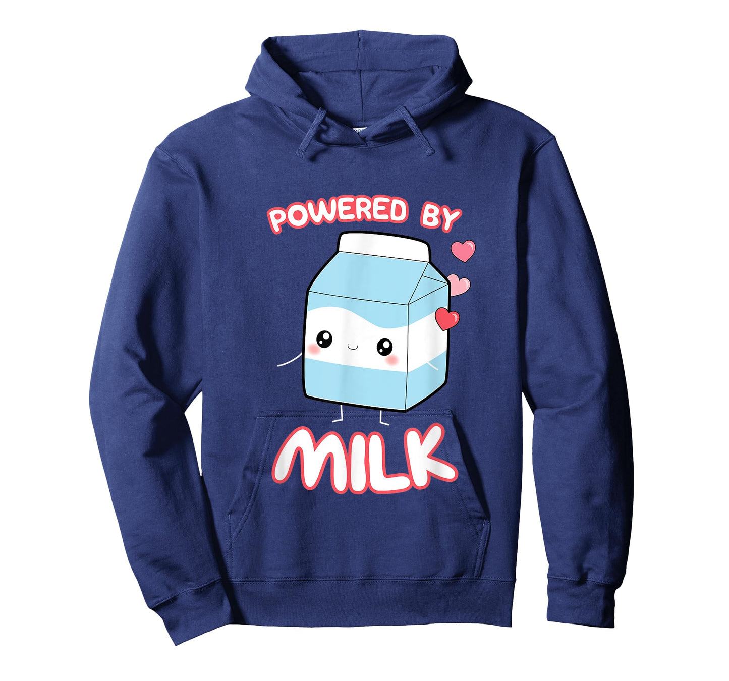 Powered By Milk, Kawaii Milk Otaku Top T-Shirt