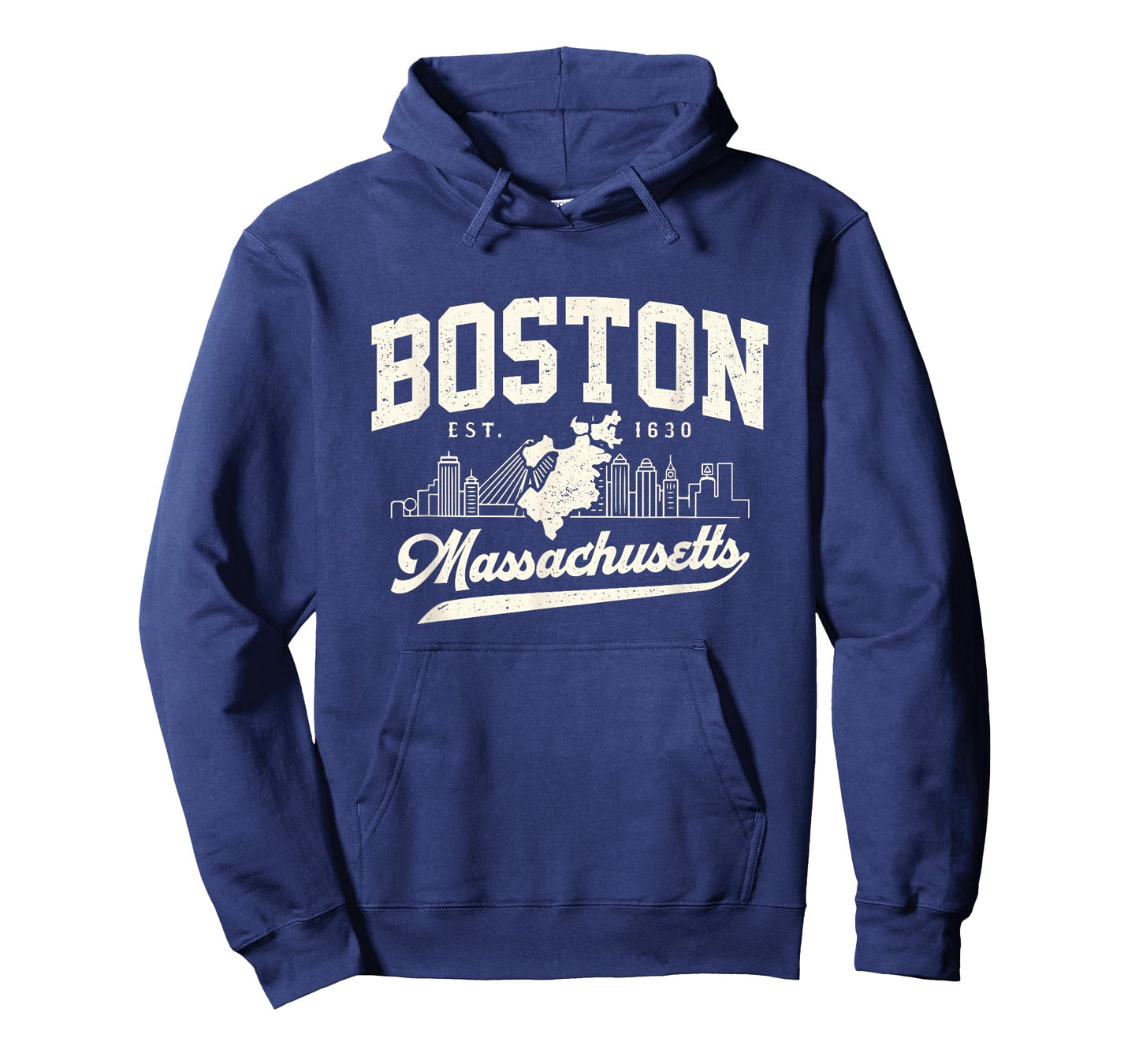 Vintage Boston Massachusetts Est. 1630 Souvenir T-Shirt