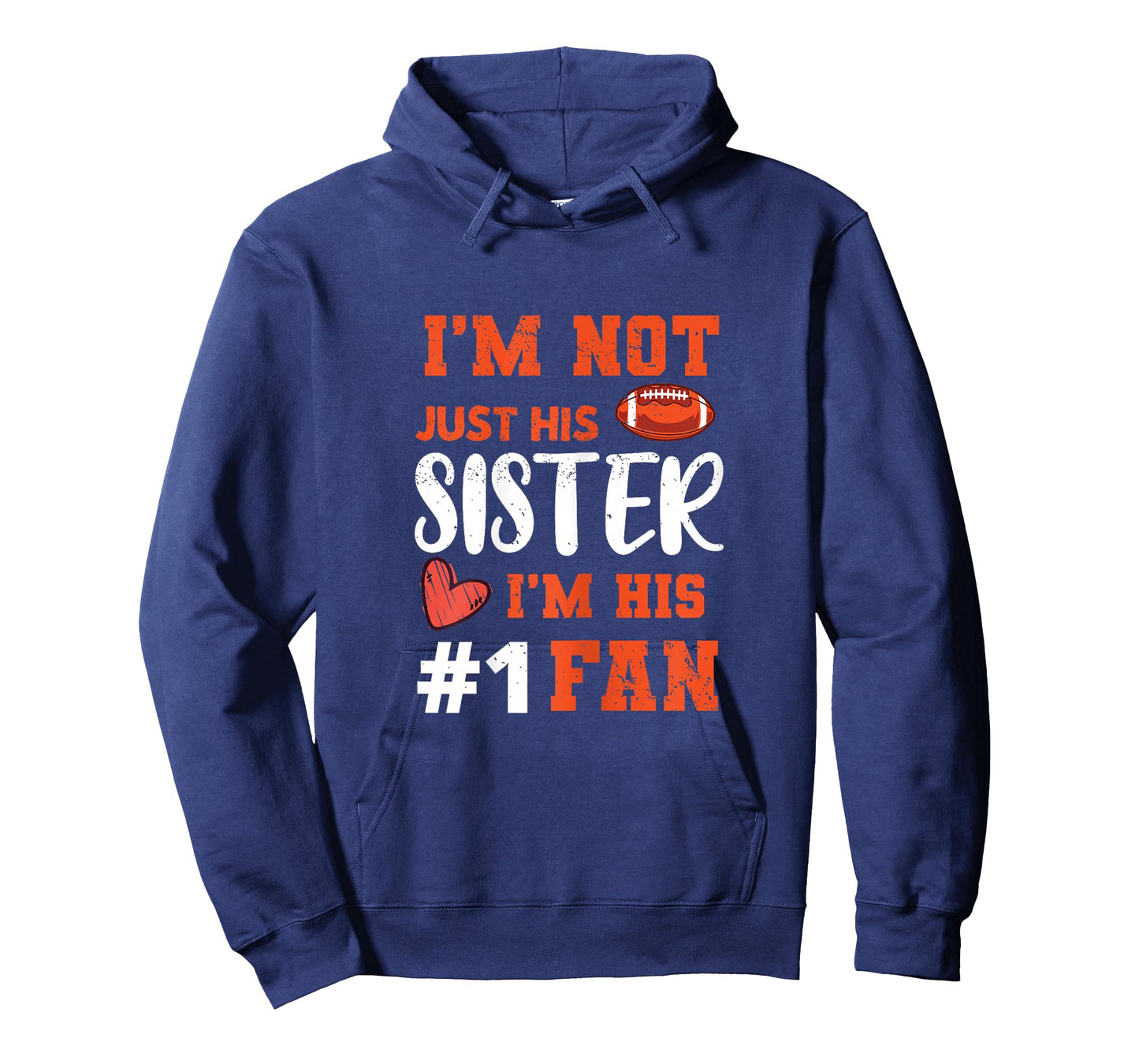 American Football Sister Football Fan Sports Lovers T-Shirt