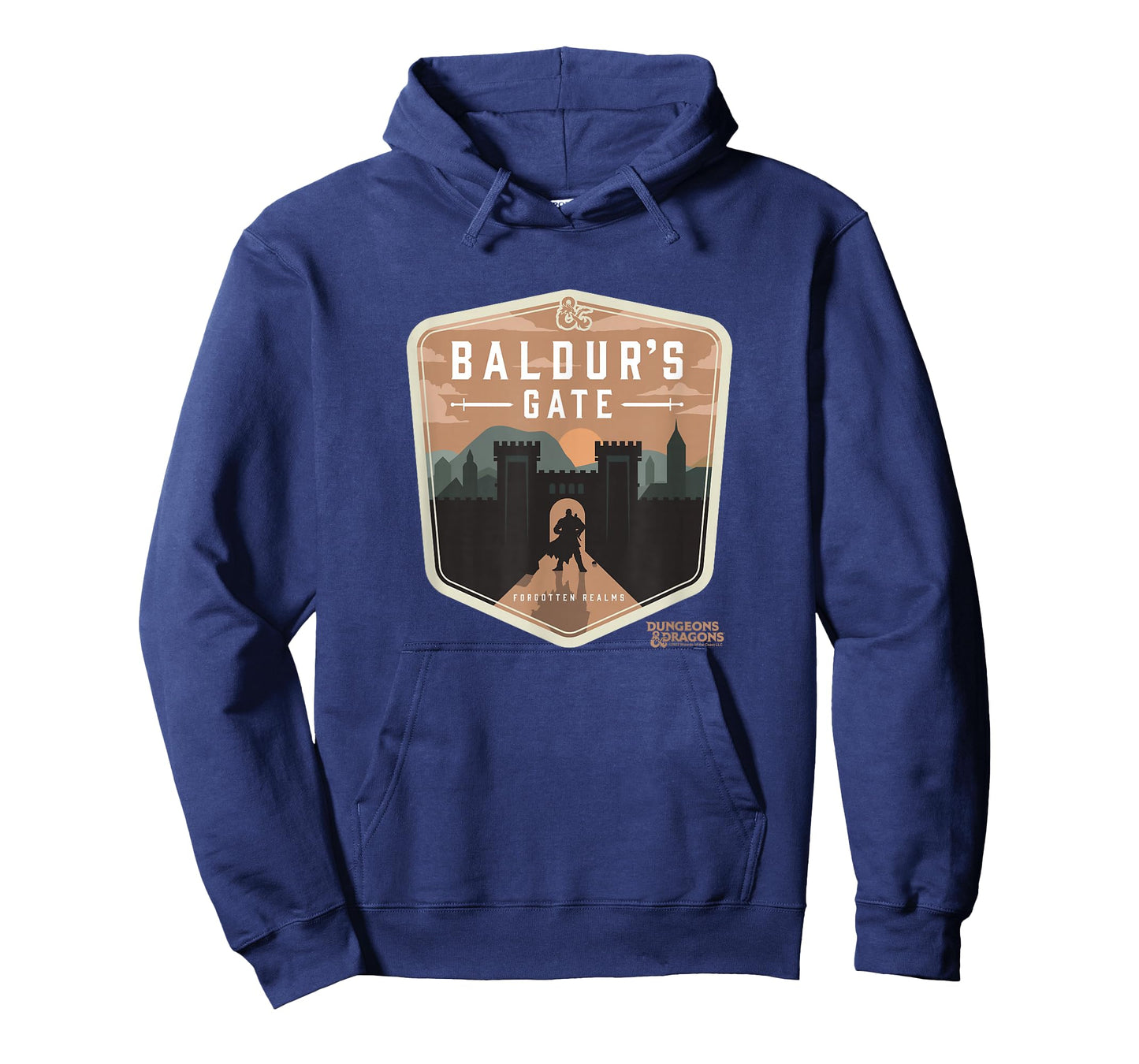 Dungeons & Dragons Baldur's Gate Forgotten Realms Logo T-Shirt