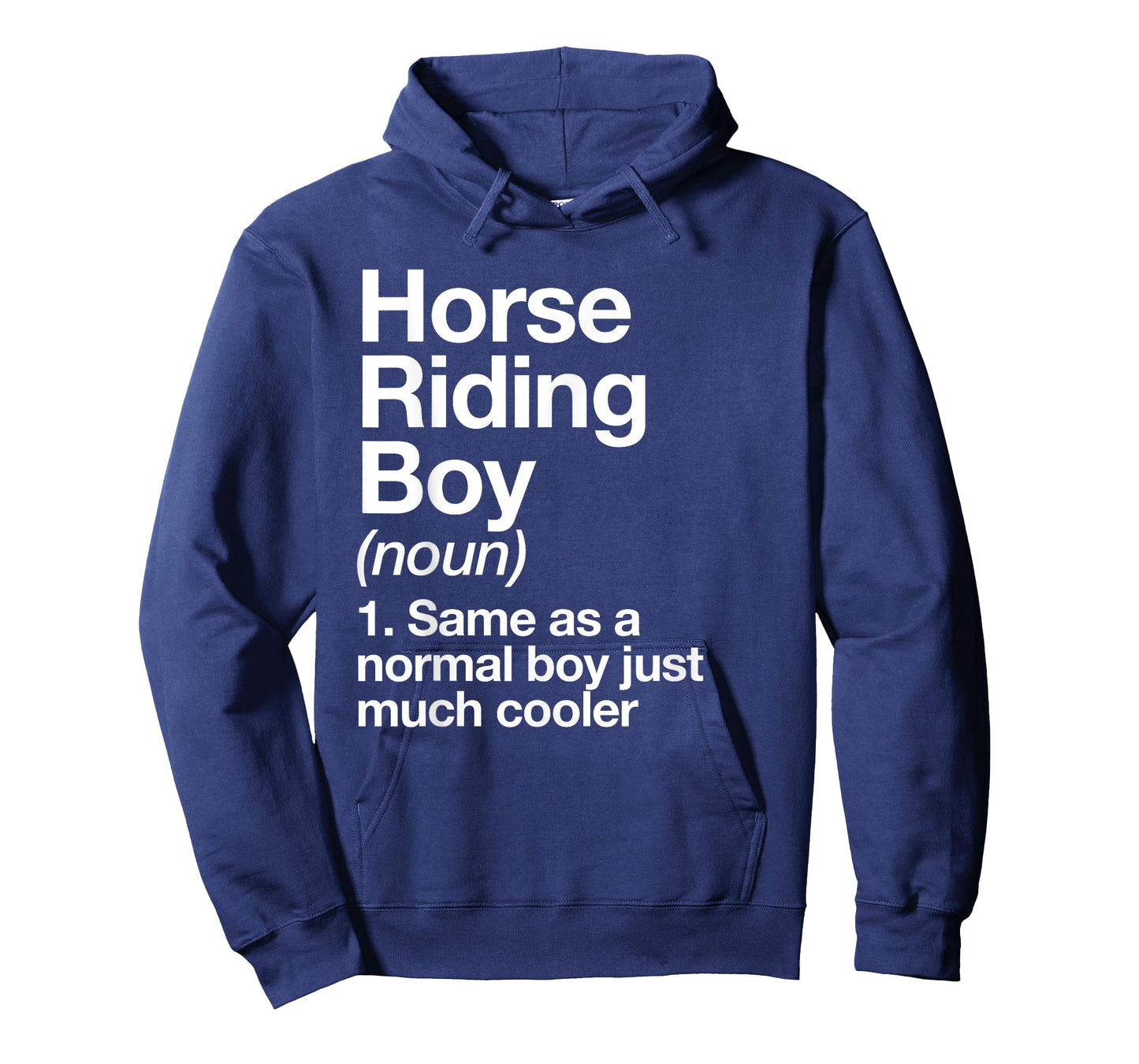 Horse Riding Boy Definition Funny Sports T-Shirt
