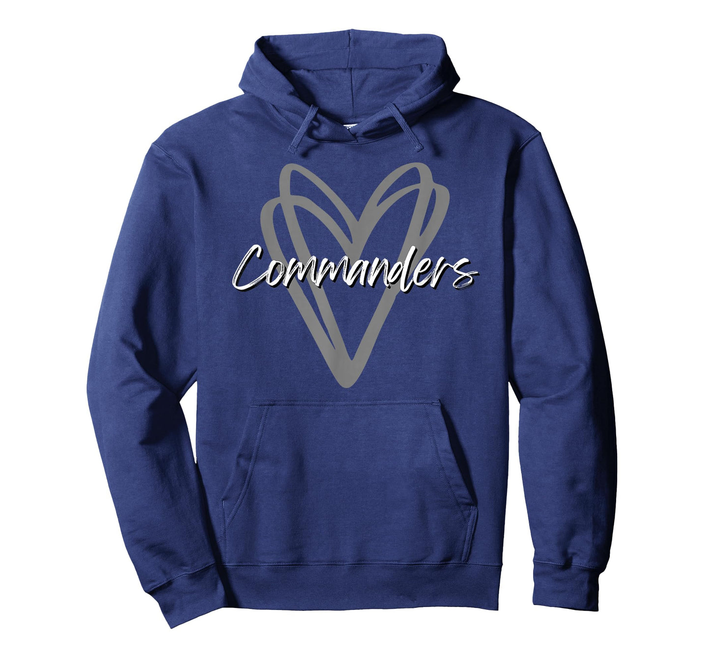 Commanders Washington County Heart Doodle HS T-Shirt