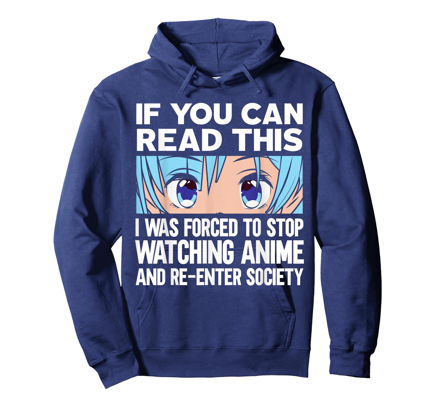 Anime art forced to re-enter society stop watching anime T-Shirt