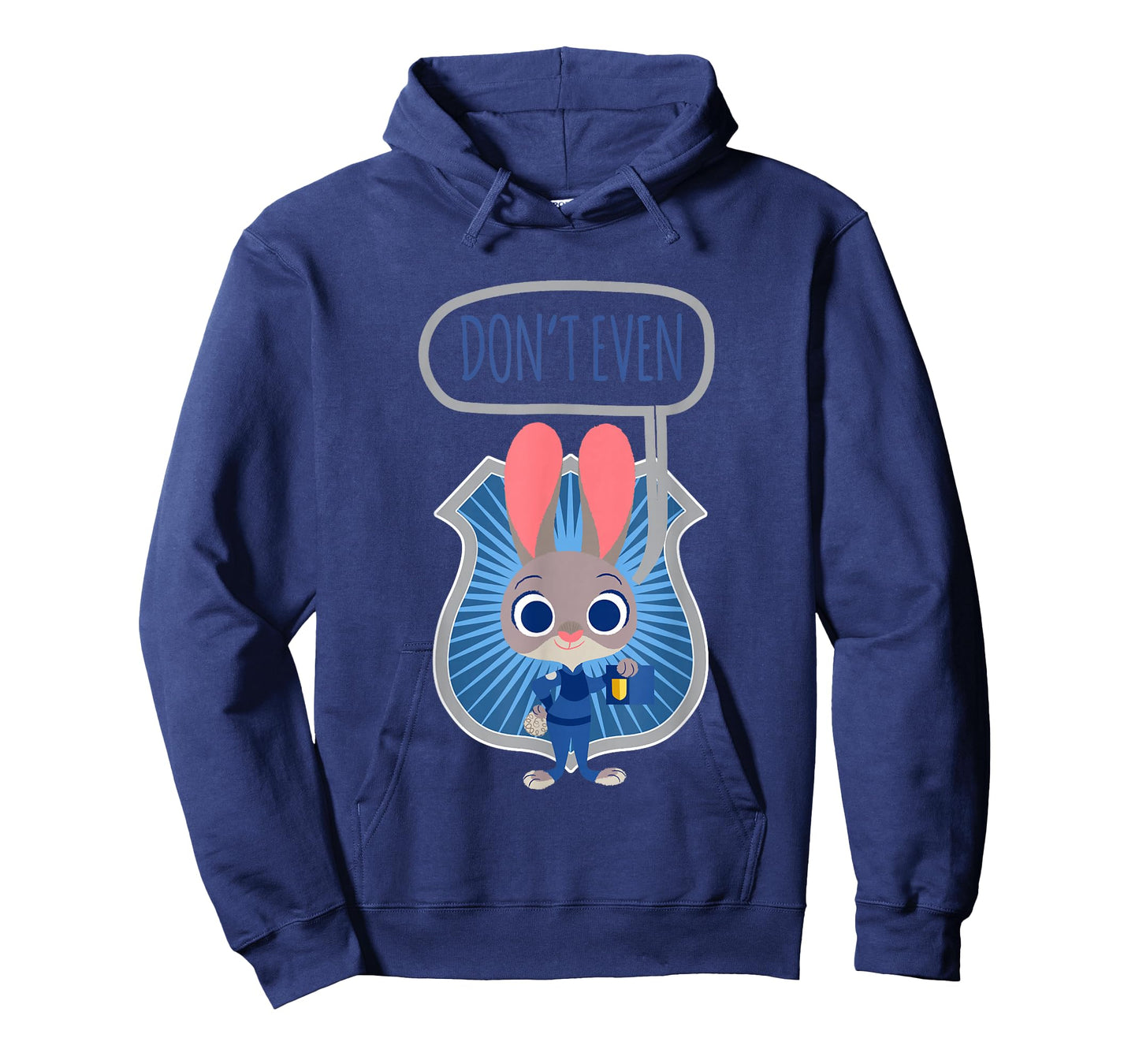 Disney Zootopia Judy Hopps Don't Even Bunny Officer Badge T-Shirt