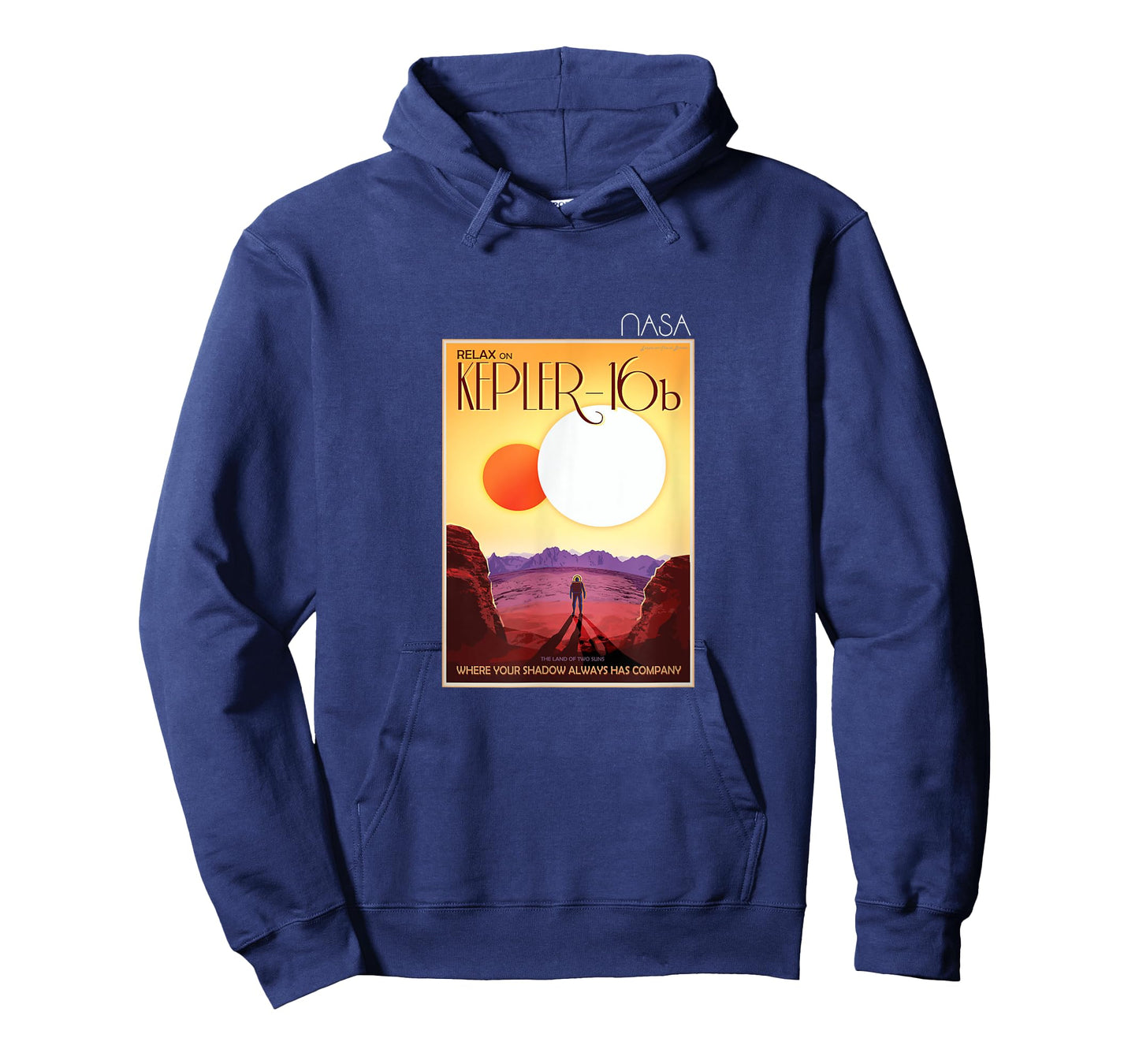 The Official Kepler 16b Space Tourism Poster NASA T-Shirt T-Shirt