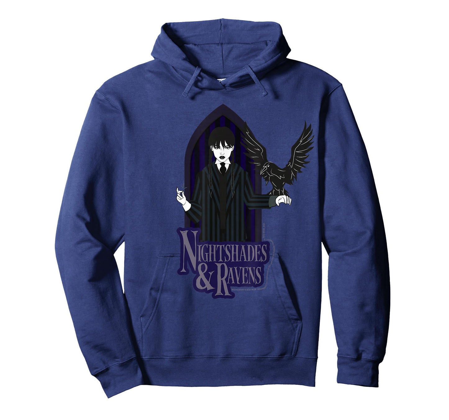 Wednesday Nightshade & Ravens Poster T-Shirt