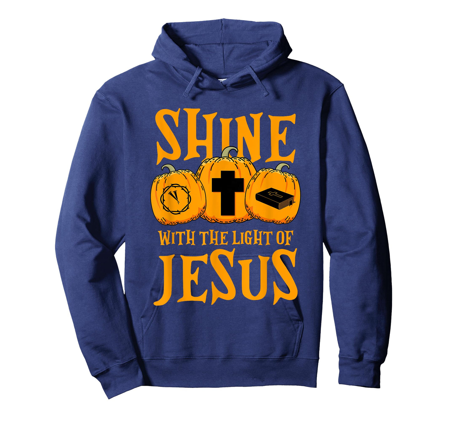 Shine With The Light Of Jesus Halloween Costume Christian T-Shirt