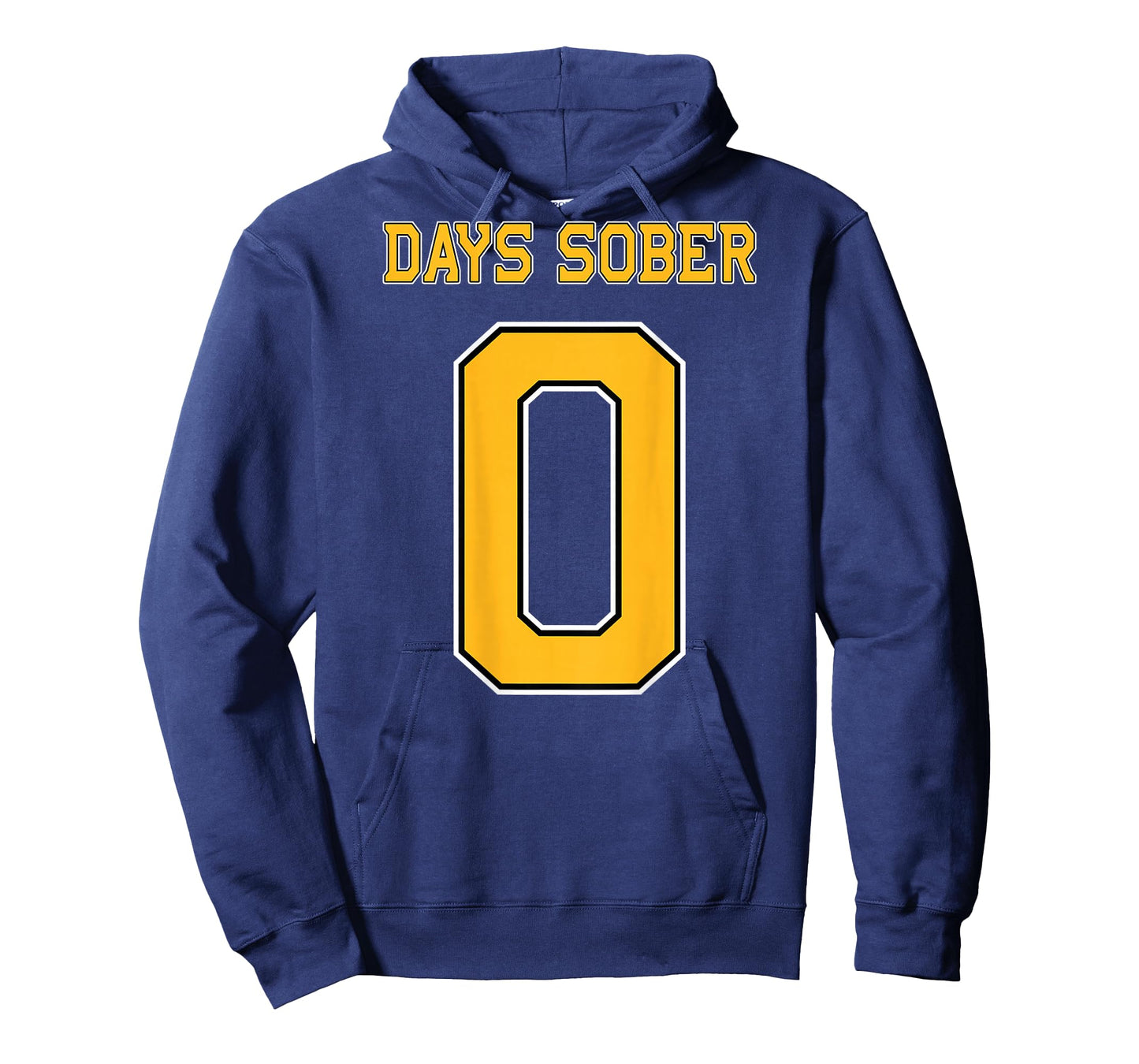 0 DAYS SOBER Jersey Hockey Football Funny Drinking Shirt T-Shirt