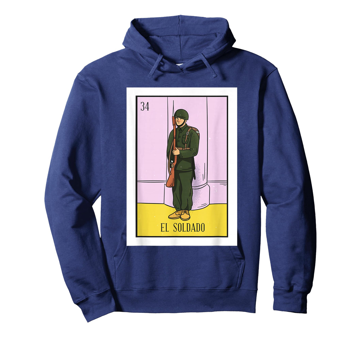 El Soldado Lottery Gift The Soldier Card Mexican Lottery T-Shirt