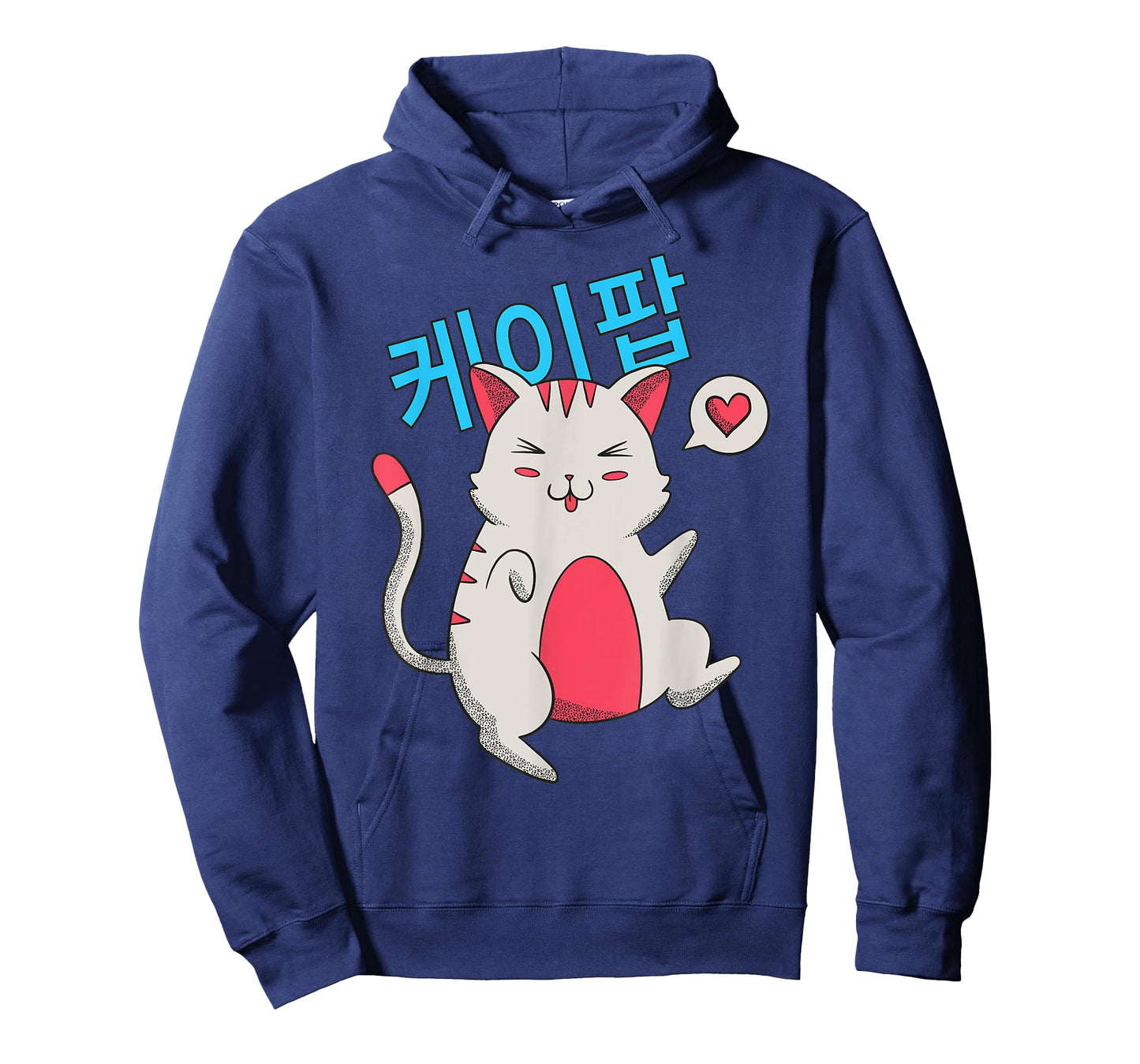 K-Pop Cat Graphic Shirts Kawaii Cute K Pop Korean Teen Girls T-Shirt