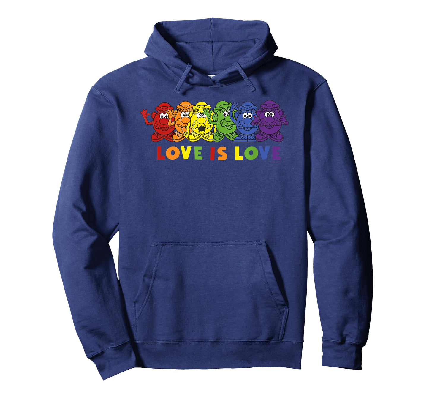 Mr. Potato Head Many Rainbow Potato Heads Love Is Love T-Shirt