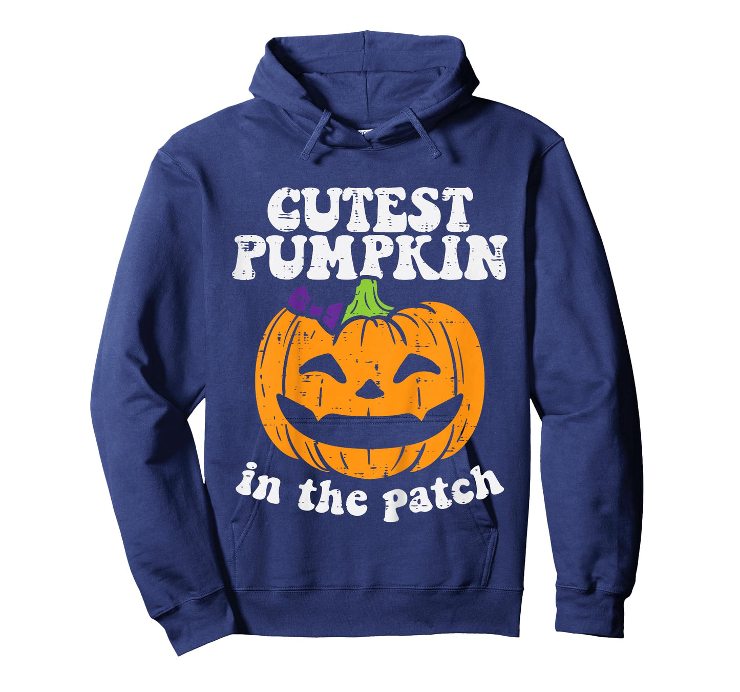 Kids Cutest Pumpkin In The Patch Cute Halloween Toddler Girls T-Shirt
