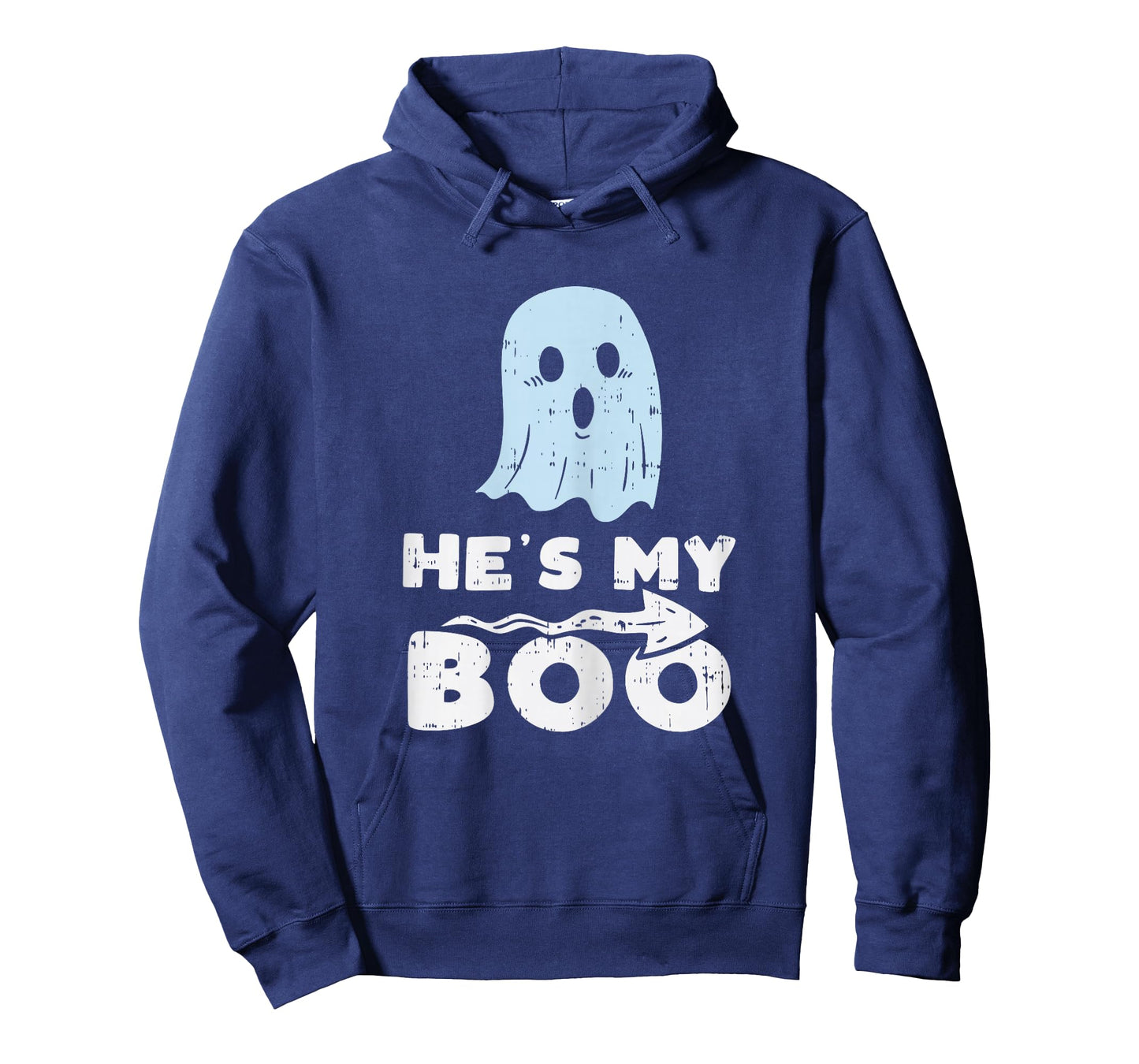 Hes My Boo Cute Matching Couple Halloween Costume Girlfriend T-Shirt