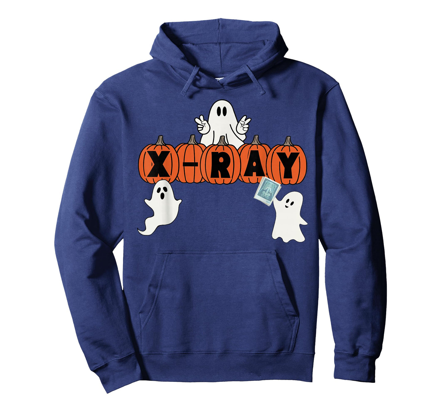 Funny X-Ray Tech Halloween Pumpkins Ghost Radiology Tech T-Shirt