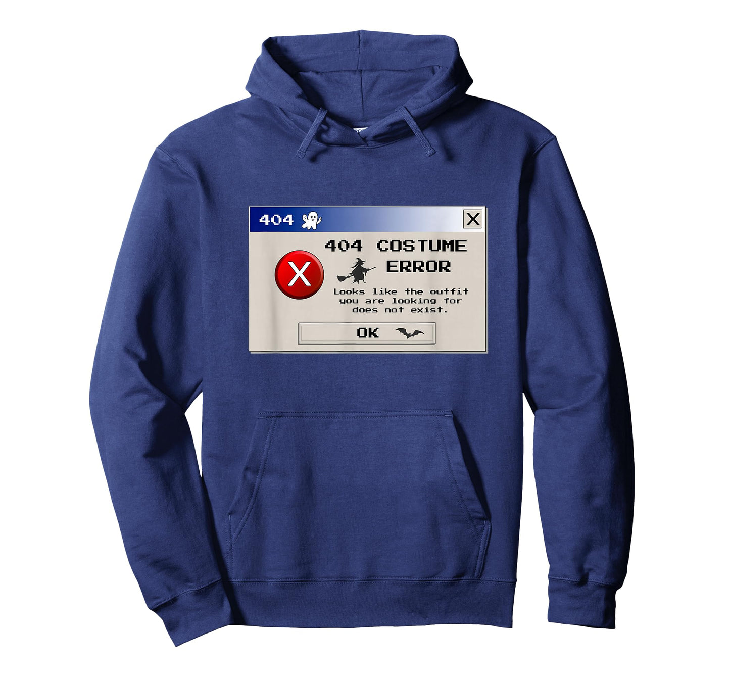 Funny 404 Costume Error Halloween Tech Witch Design T-Shirt