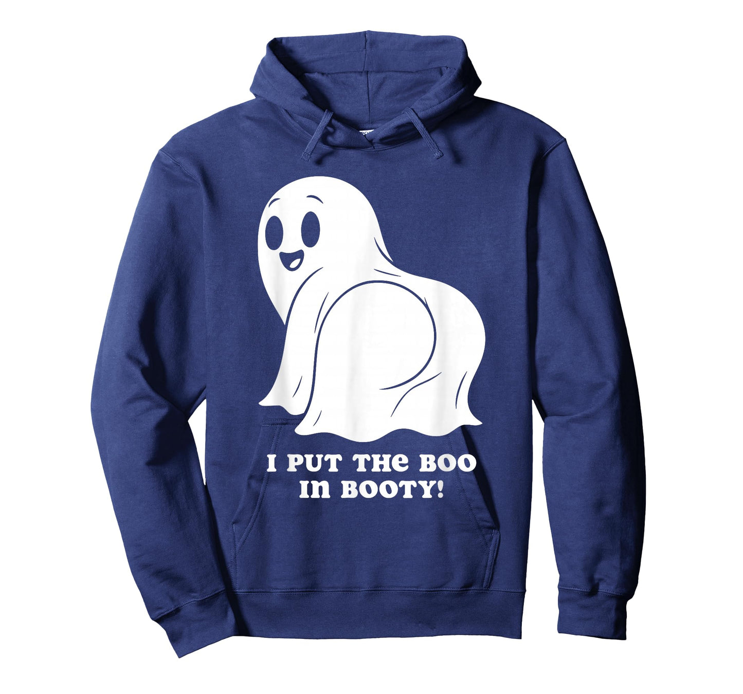 I Put The Boo in Booty Funny Peachy Ghost Halloween Meme T-Shirt
