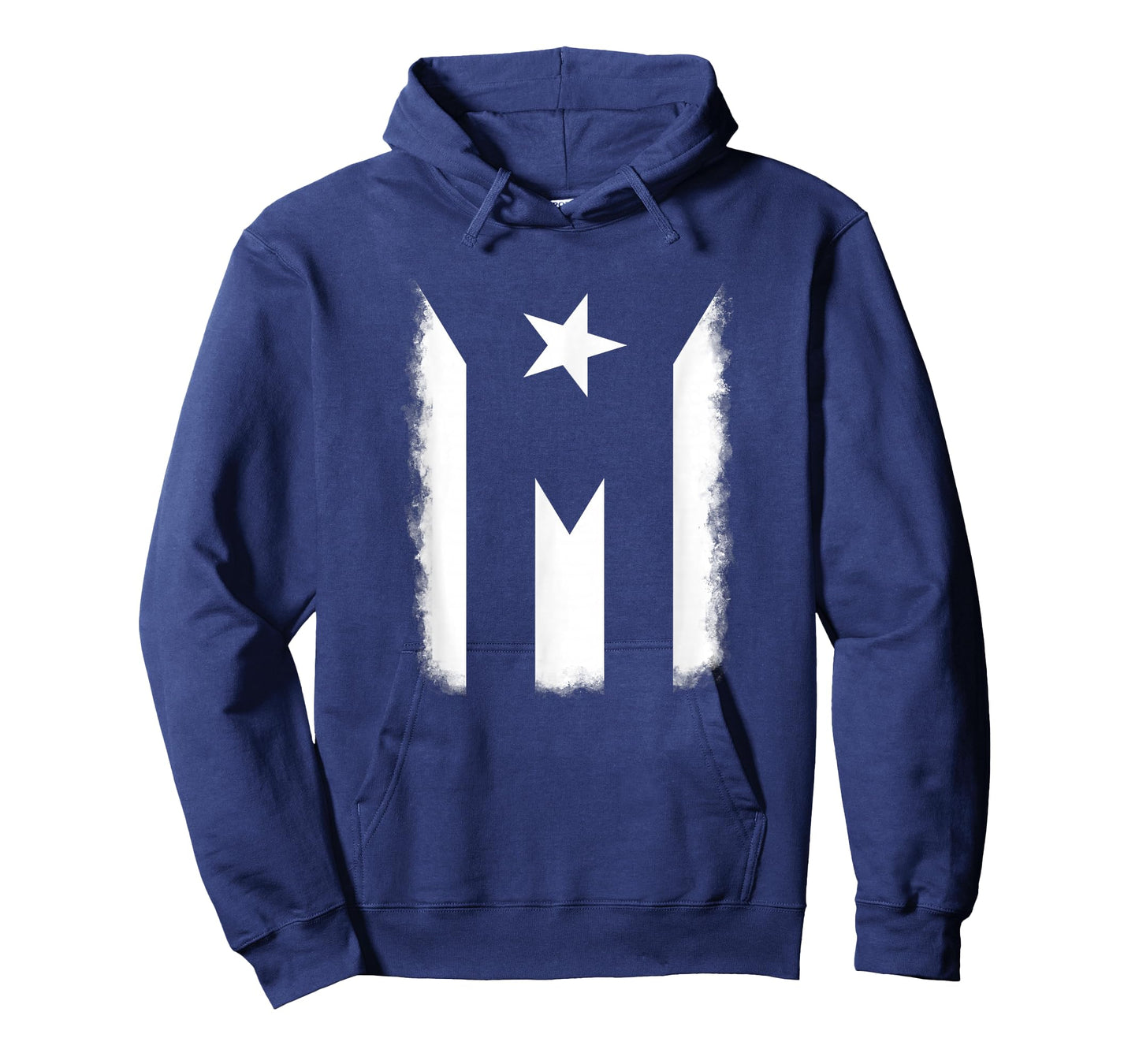Black and White Puerto Rican Vintage Puerto Rico PR Flag T-Shirt