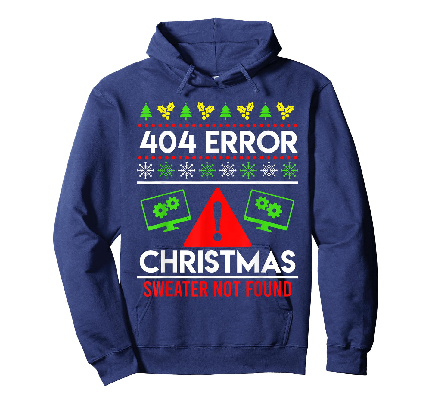 Anti Christmas Ugly Christmas 404 Error Christmas T-Shirt
