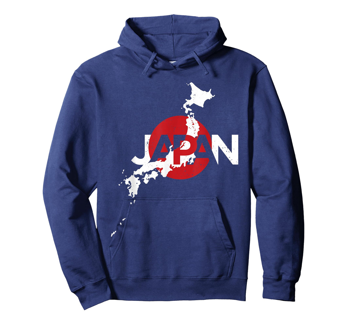 Japanese Map Flag Souvenir Distressed Japan Family Heritage T-Shirt Small