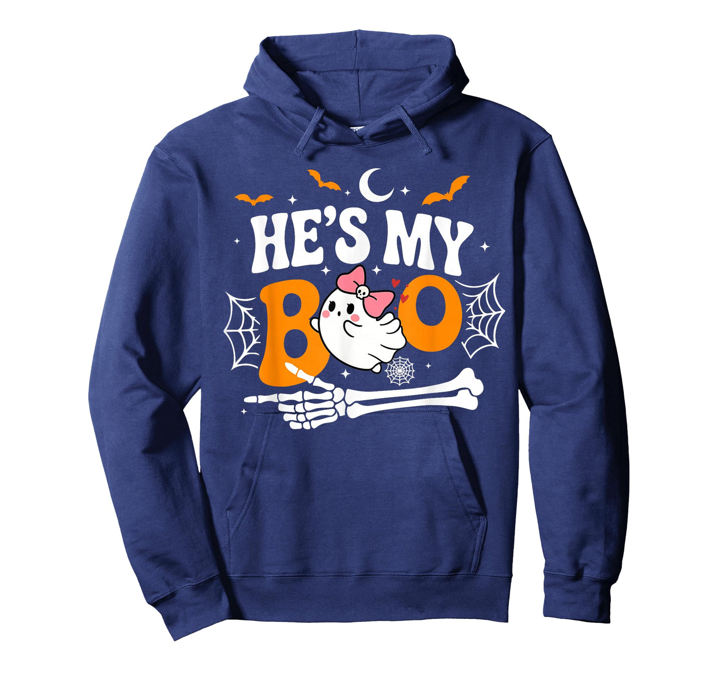 He's My Boo Ghost Matching Halloween Couple Girlfriend T-Shirt