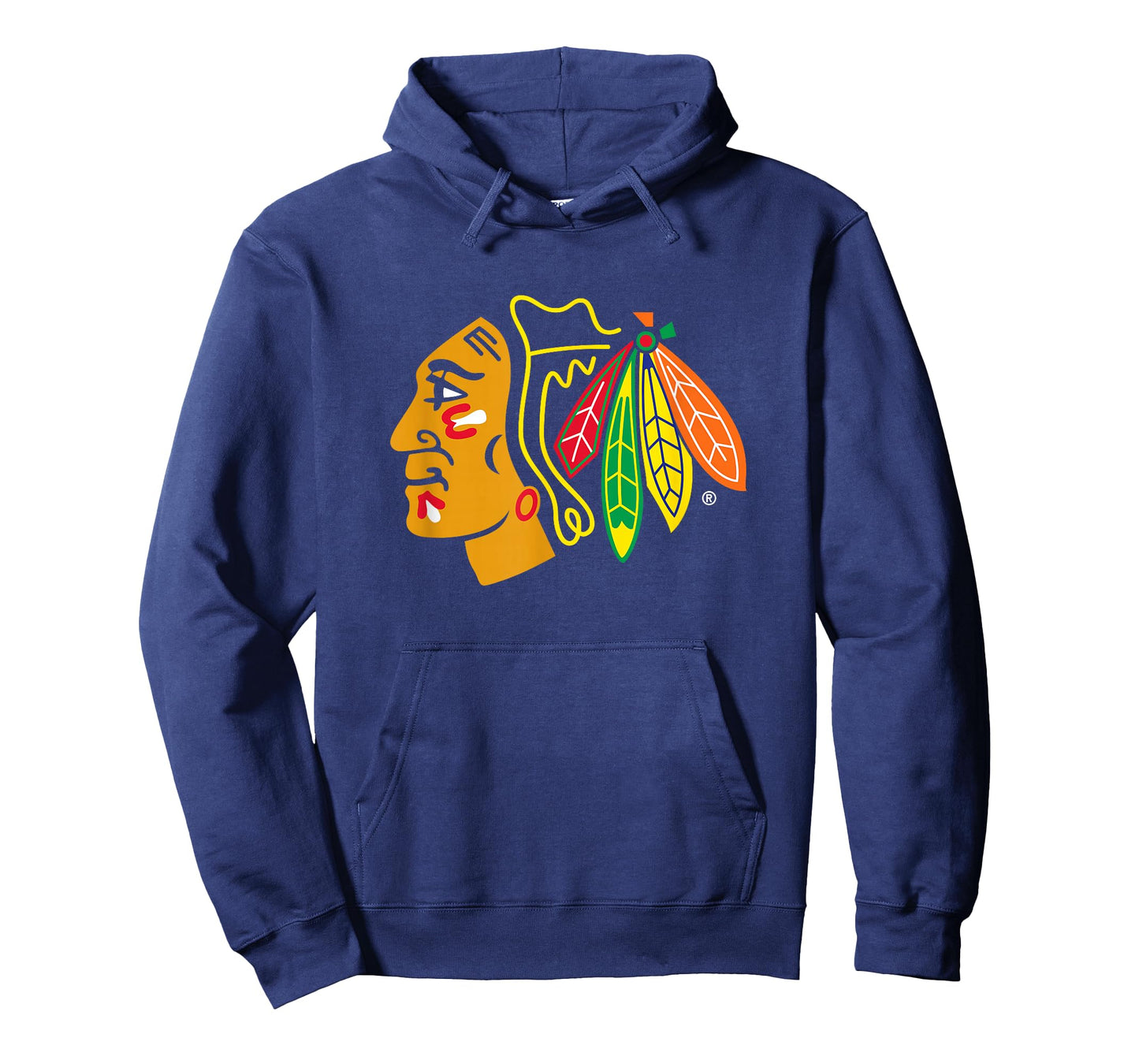 Chicago Blackhawks Icon Black Officially Licensed T-Shirt