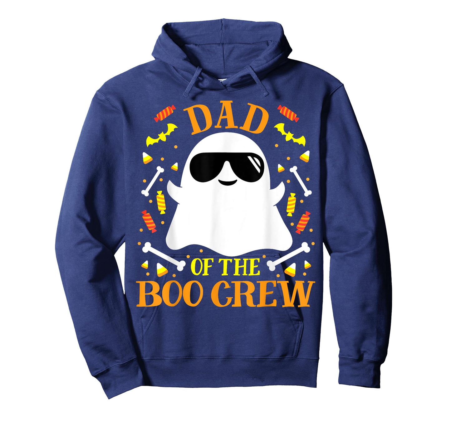 Dad Boo Crew Ghost Matching Family Set Group Men's Halloween T-Shirt