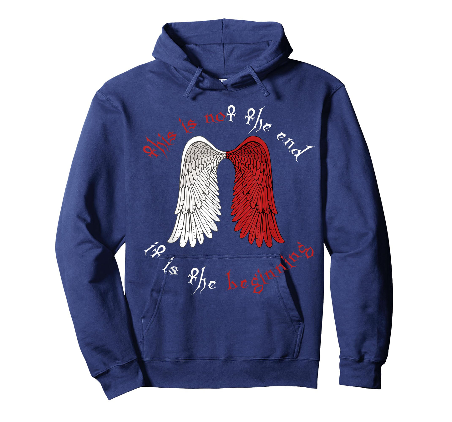 This is not The end it is The Beginning Angel Wings T-Shirt