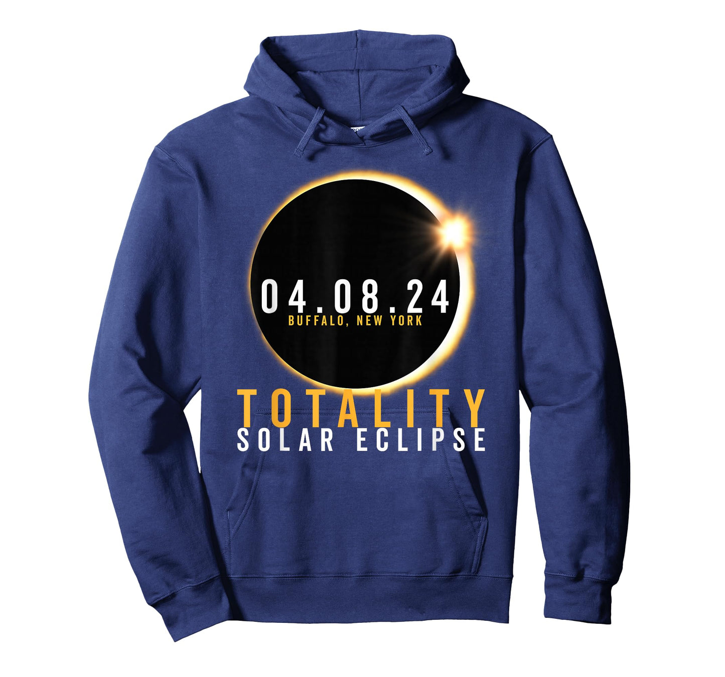 Buffalo New York Total Solar Eclipse Totality April 08 2024 T-Shirt