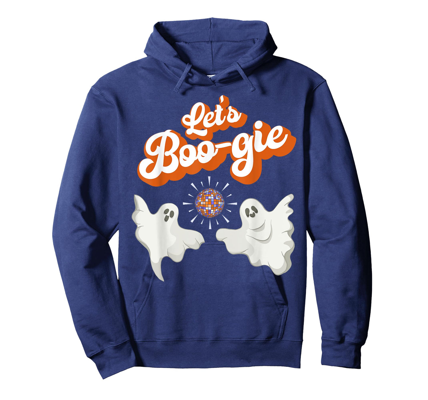 Let's Boo-gie Retro Disco 70's Ghosts Let's Boogie Halloween T-Shirt