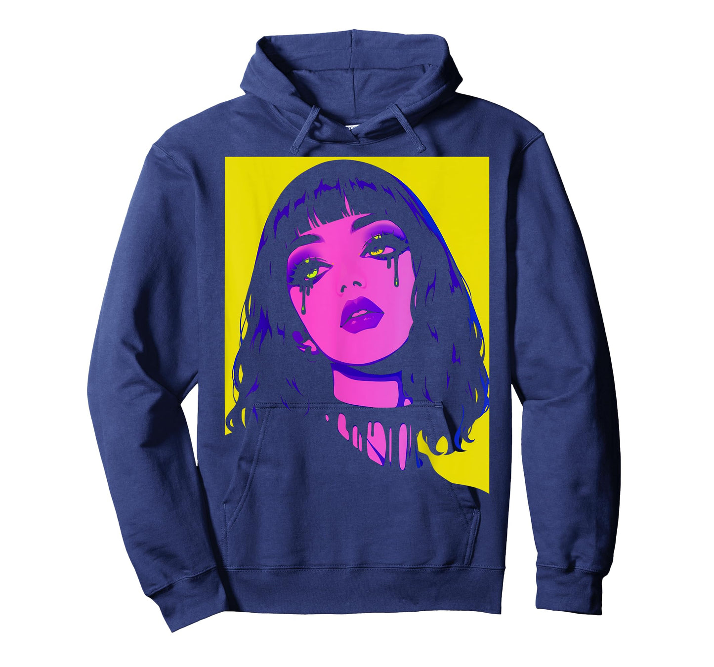 Cybergoth Cybercore Grunge Punk Goth Girl Alt Anime Manga T-Shirt