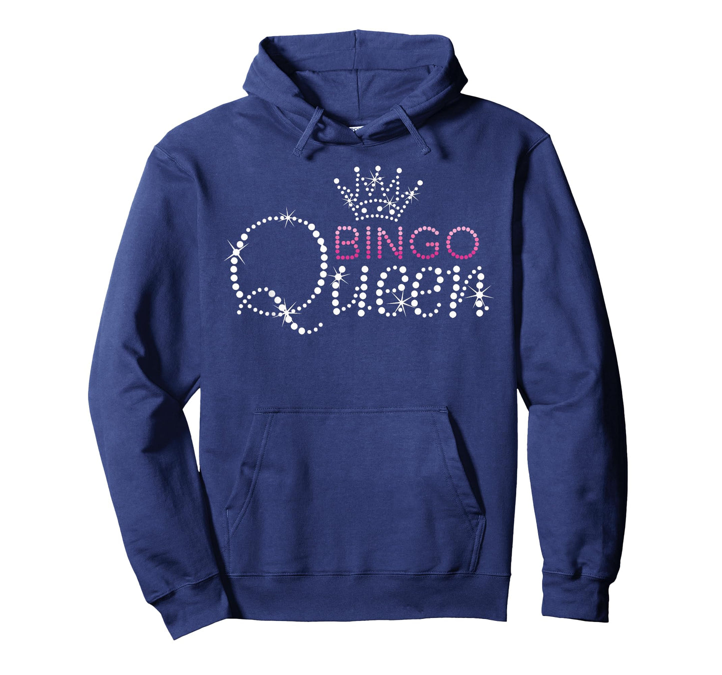 Cute Bingo Kiss Clubz Bingo Queen Bingo Player Funny Women's T-Shirt, Black, Small, Short Sleeve, Classic Fit