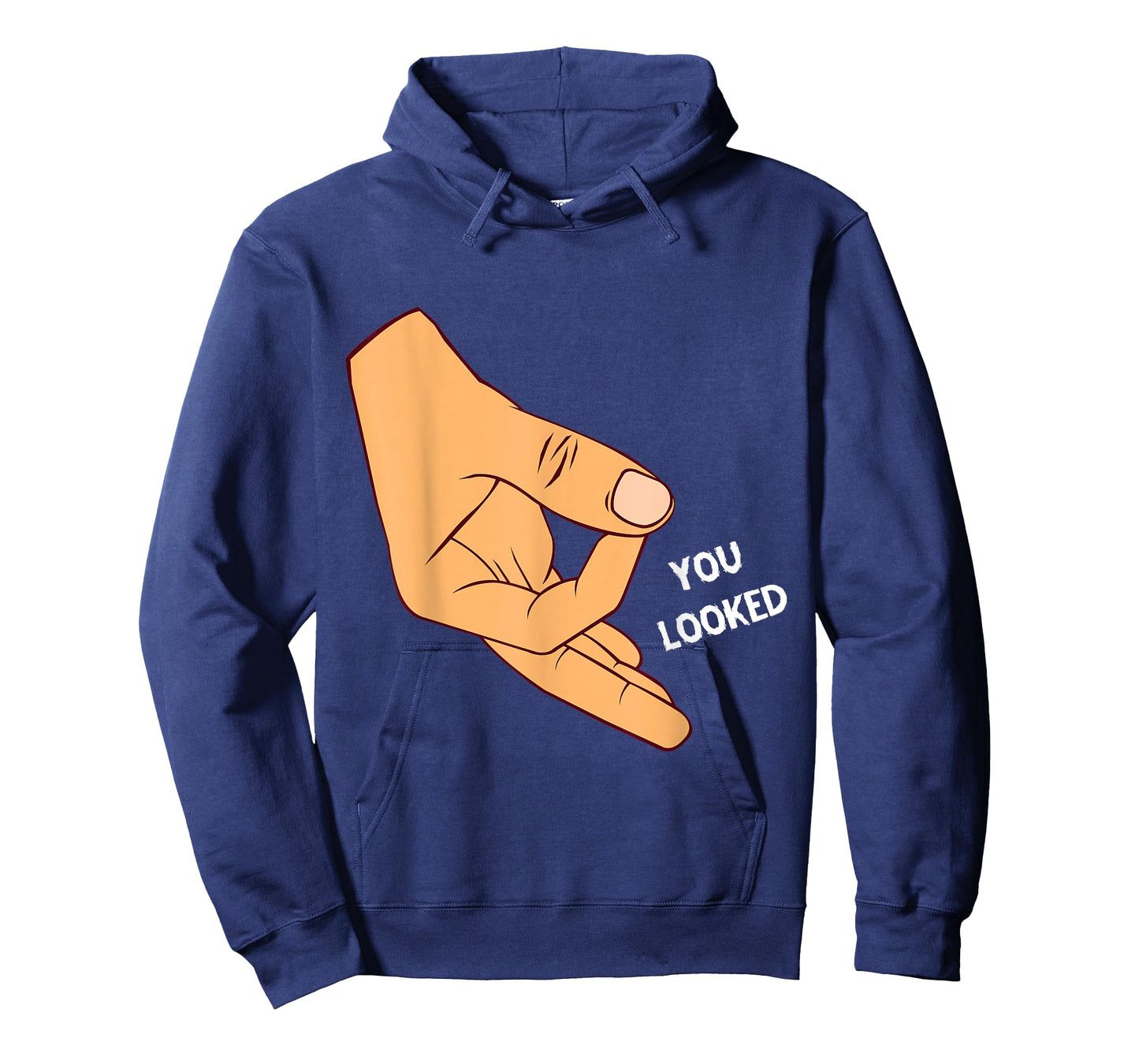 Reingeschaut haha Reingeguckt OK Hand You Looked Game T-Shirt