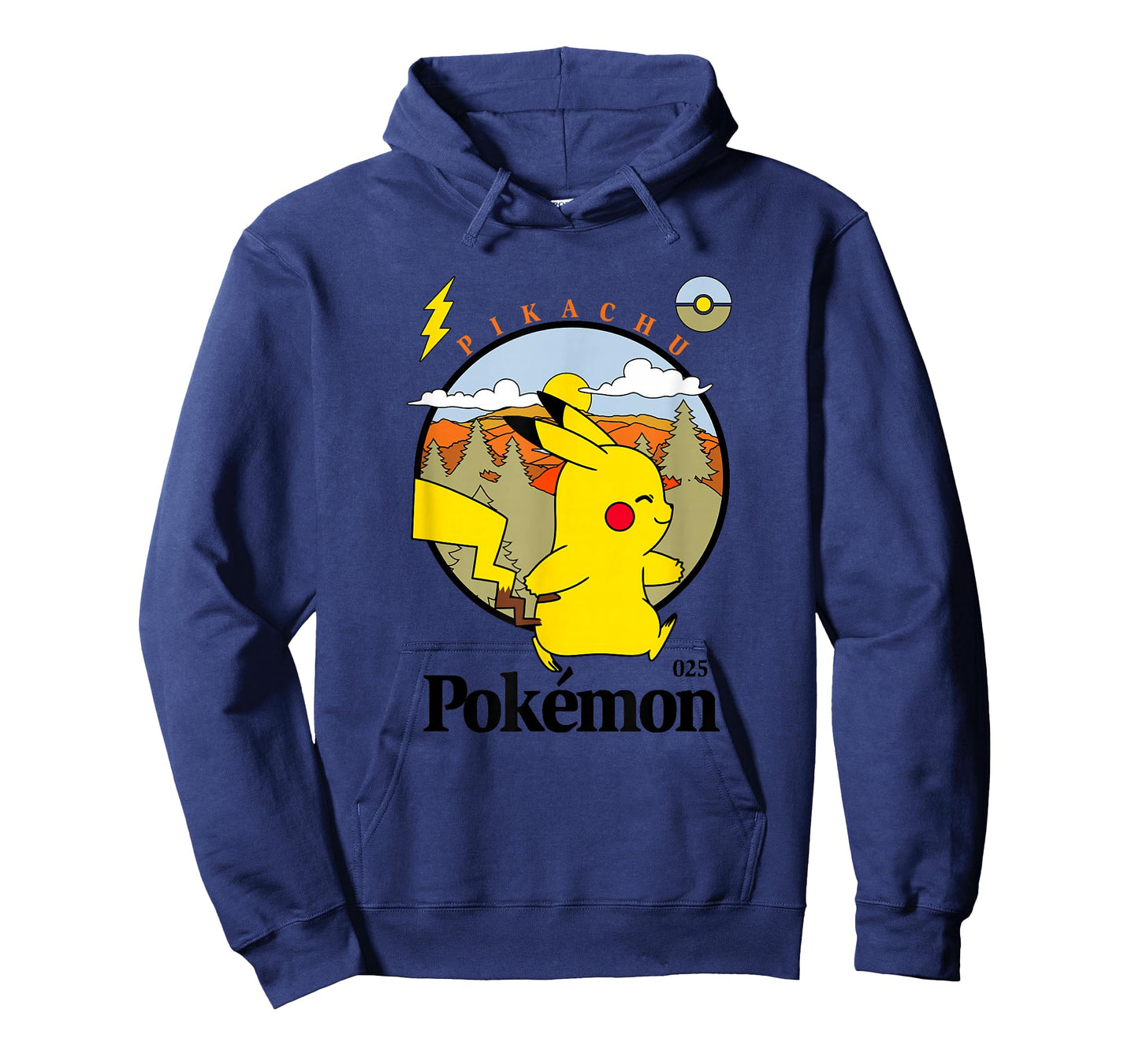 Pokémon Pikachu Outdoor Adventures Vintage Post Card T-Shirt
