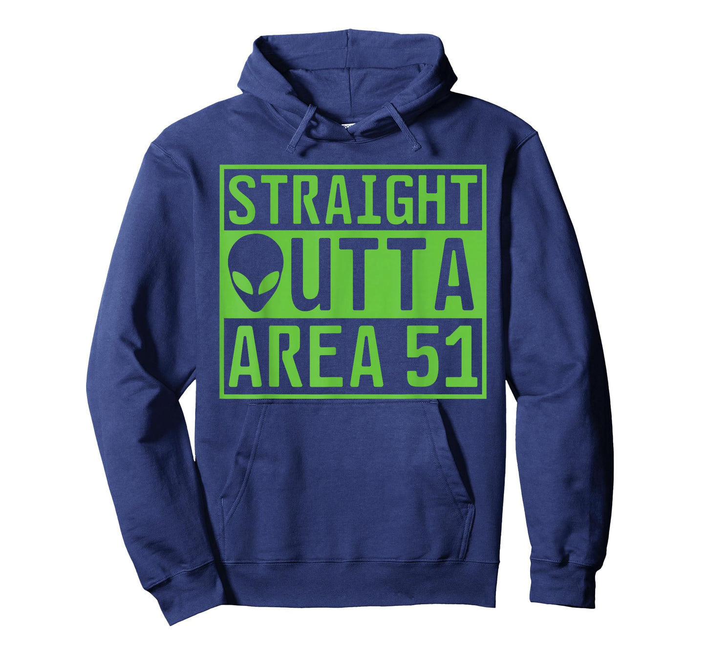 Straight Outta Area 51 Alien UFO Hunting T-Shirt