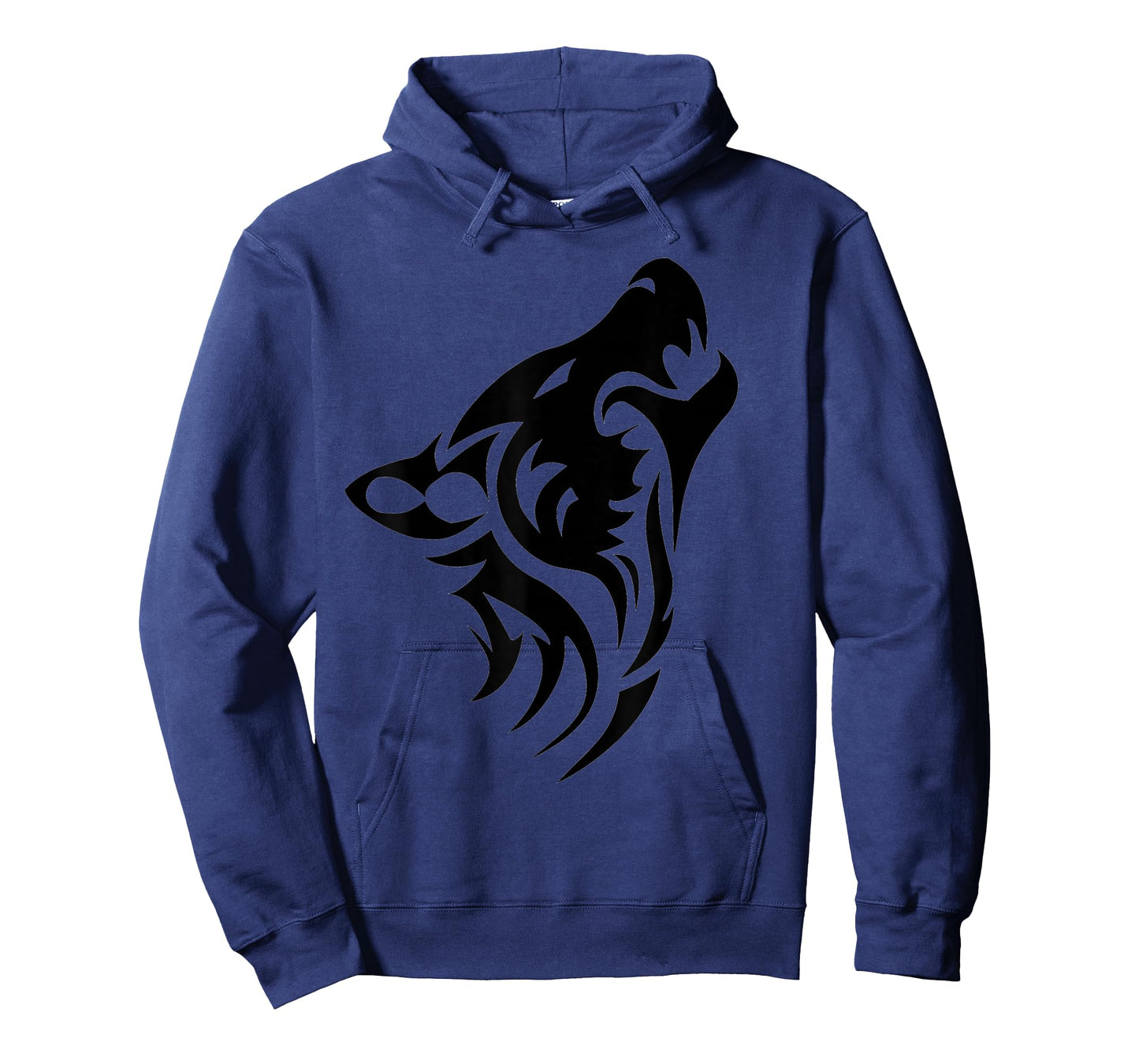 Wild Wolf Pack Team - Retro Vintage Wildlife Lone Black Wolf T-Shirt