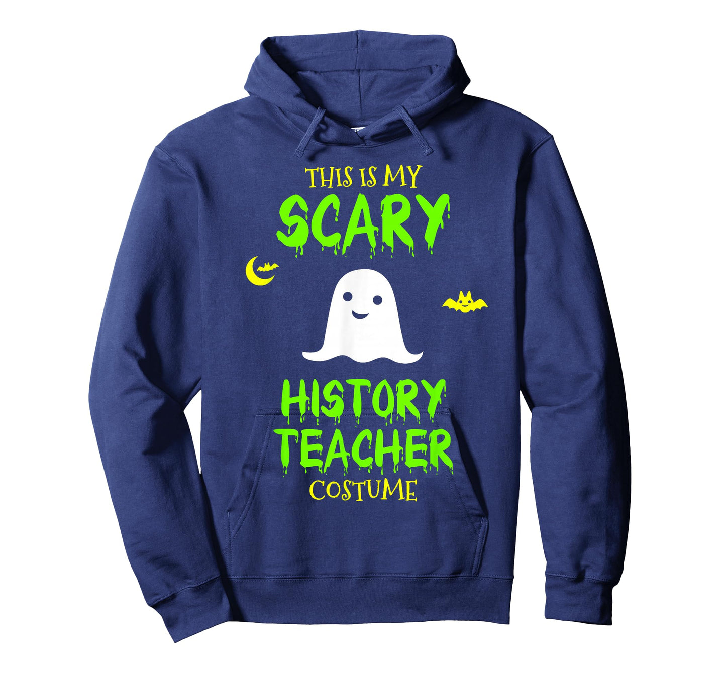 Scary History Teacher Costume Halloween Lazy Easy T-Shirt