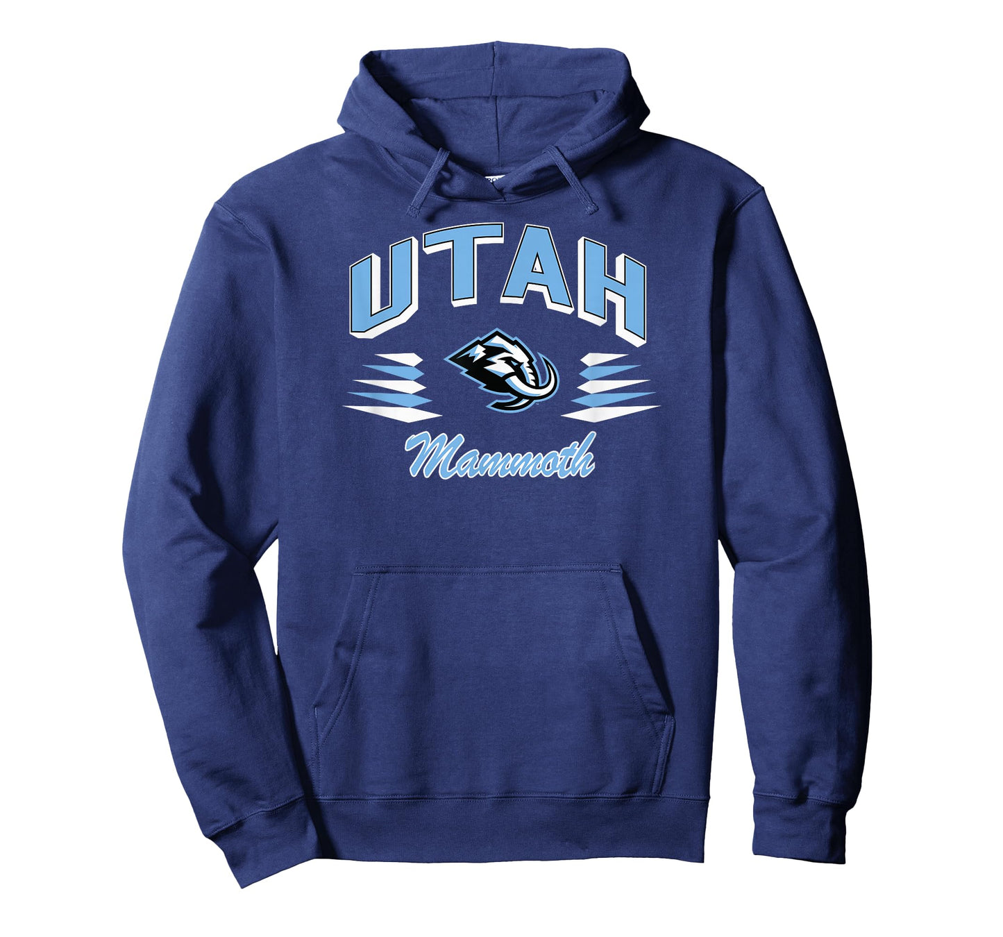Utah Mammoth Retro Diamond Dark Heather Officially Licensed T-Shirt